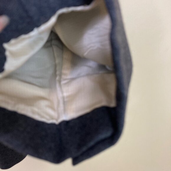 Cerrutti 1881 Gray Wool Suit Barney's Vintage 40 Pants Suspender loops as is - Picture 8 of 16